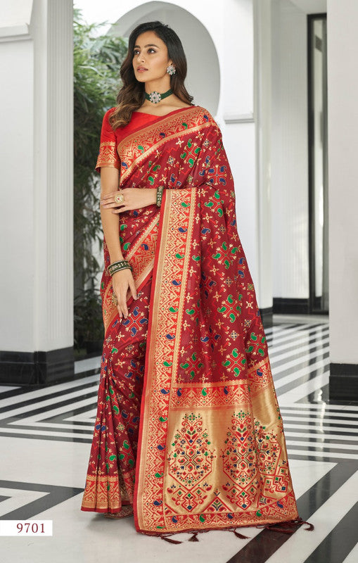 PARTY WEAR PATOLA SILK SAREE