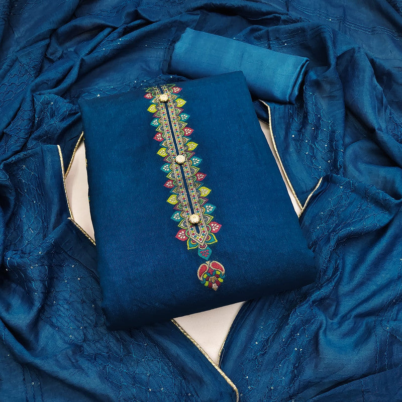 Buy Party Wear Dress for Women Blue Sequinned Georgette Full Sleeves Maxi  Dress Indian Ethnic Dress Anarkali Kurta Dresses for Women Online in India  - Etsy