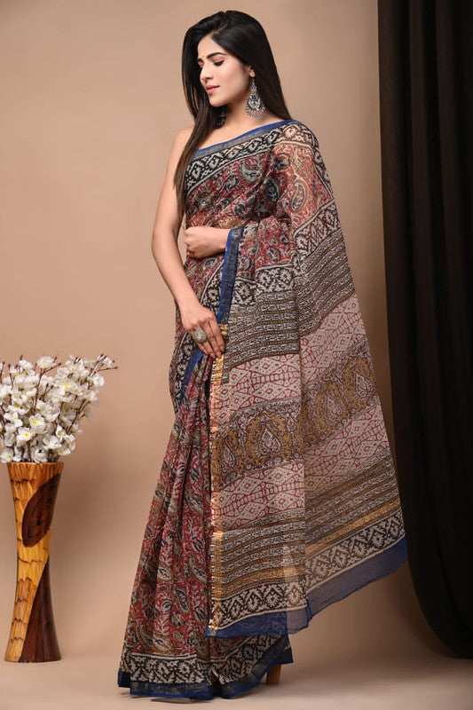 Beautiful Designer Kota Doria Saree