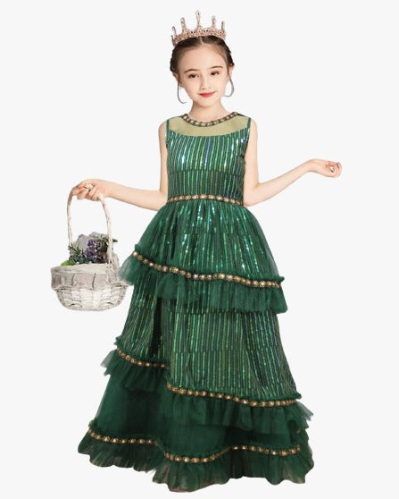 Beautiful Sequence Party wear Children Gown!!