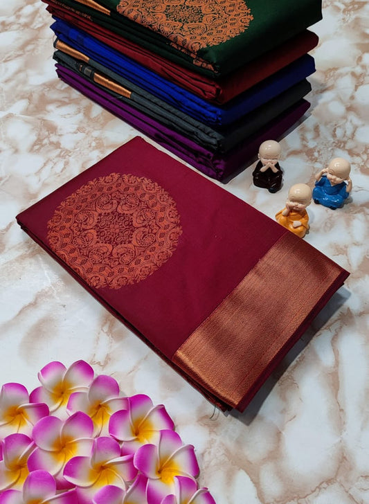 Exclusive Handloom  Rich Silk Cotton Saree!!