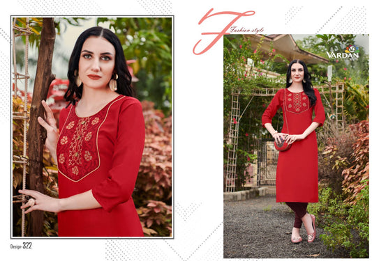 Designer Embroidery Kurti