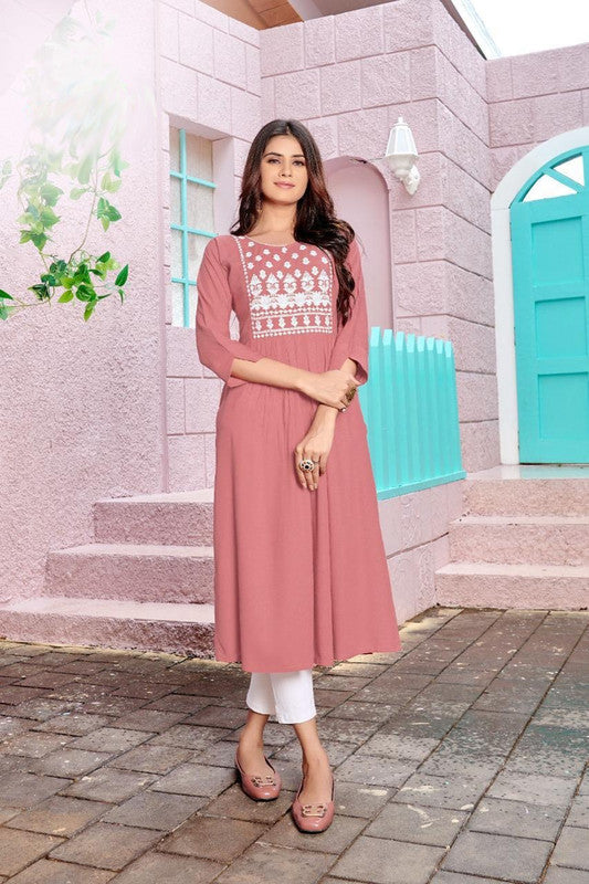 Regular wear Rayon Kurti - Roys4453