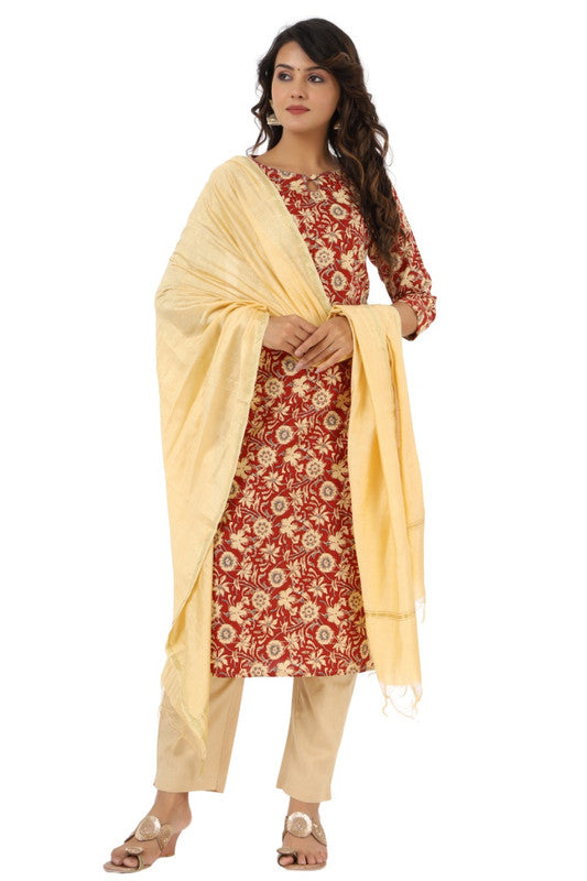 Designer Kurti with Bottom and Dupatta