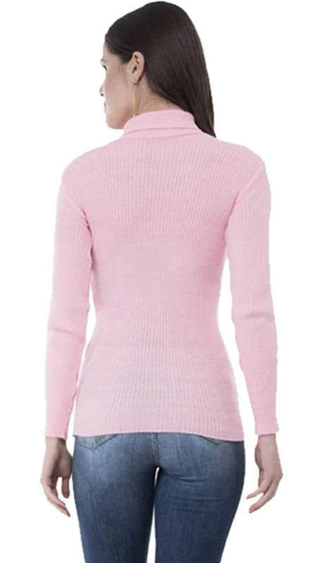 GIRLS HOSIERY PINK HIGH NECK TOP!!