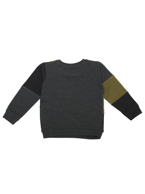 Olive Coloured Boys Sweat Set for Winter!!