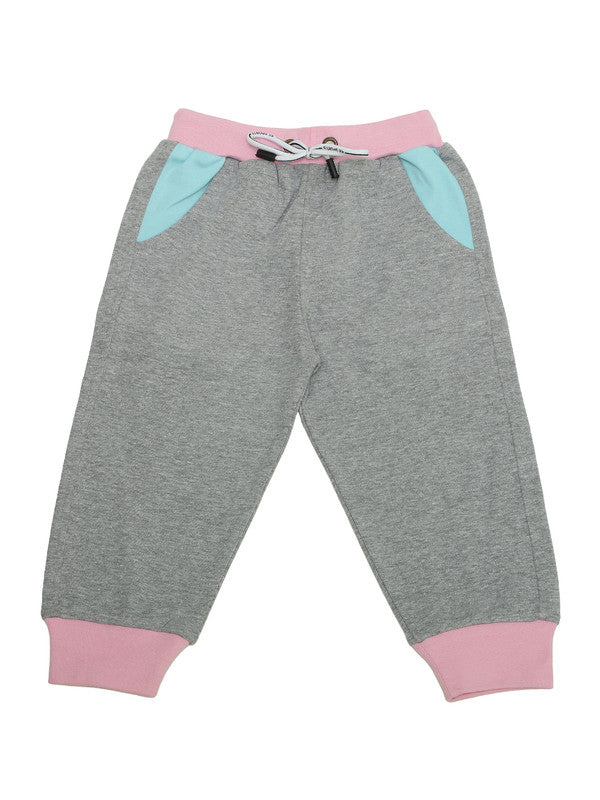 Grey Coloured Girls Sweat Set!!