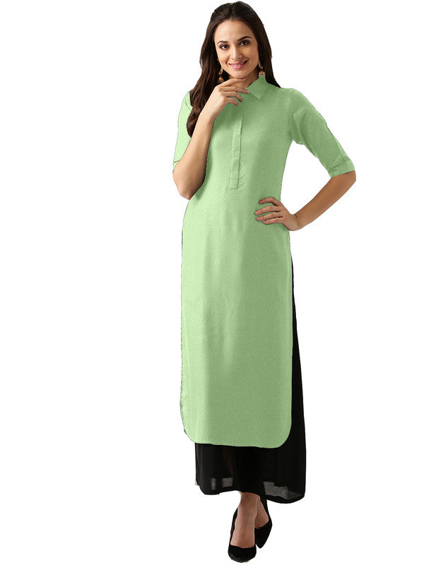 Pista Coloured Fancy Designer Rayon Kurti!!