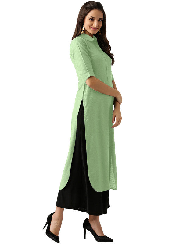 Pista Coloured Fancy Designer Rayon Kurti!!