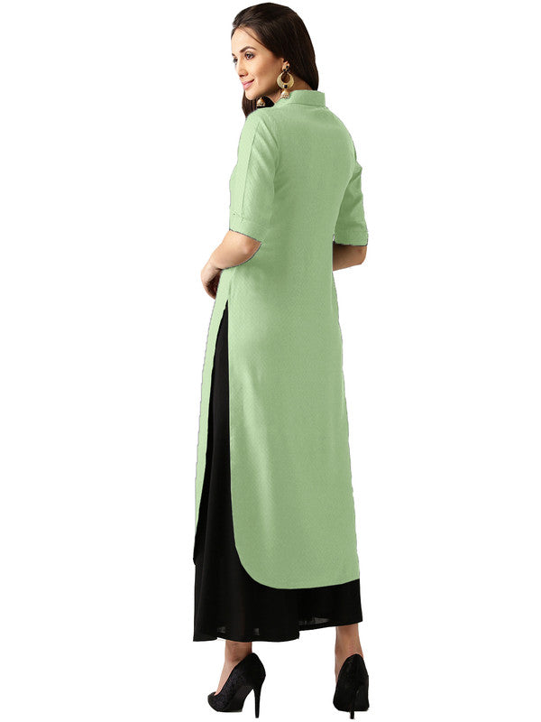 Pista Coloured Fancy Designer Rayon Kurti!!