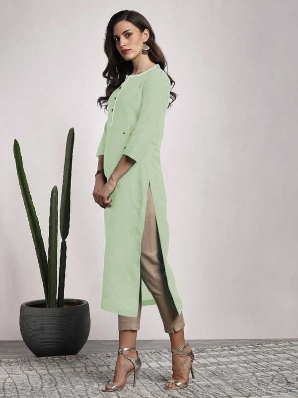 Pista Coloured Fancy Designer Rayon Kurti!!