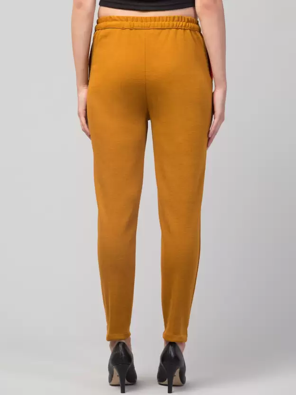 Mustard Coloured Straight fit Woolen Pant!!