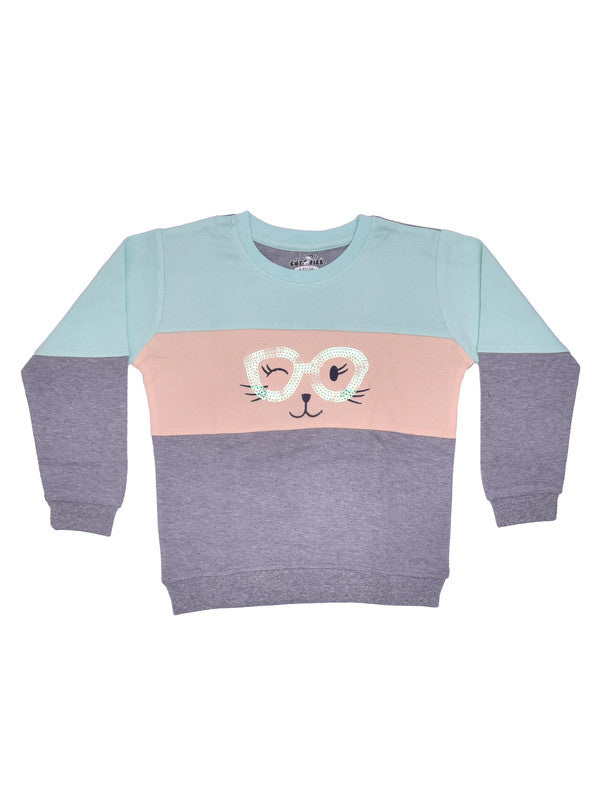 Aqua Coloured Girls Sweat Set!!