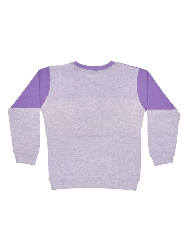 Purple Coloured Girls Sweat Set!!