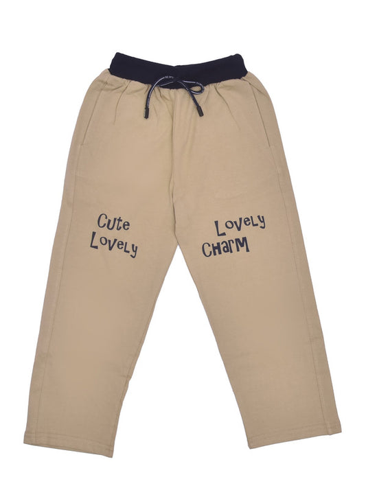 Beige Coloured Boys Jogger Pant!!